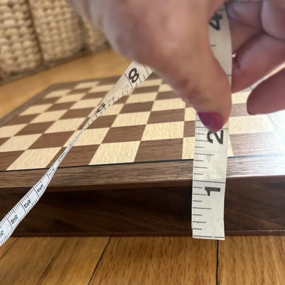 Travel Magnetic Chess Board 10" Game Wooden NWOT Strategy Classic Thinking skill - Picture 7 of 10